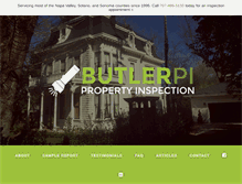 Tablet Screenshot of butlerpi.com